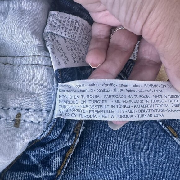 Zara Jeans Womens 12 Balloon Leg Pleated Baggy Mom Fit High Rise Denim Pants - Picture 9 of 12